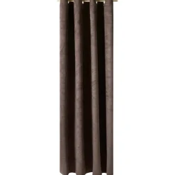 Clearance Rideau VELVET coloris taupe 140 x 260 cm - Rideaux