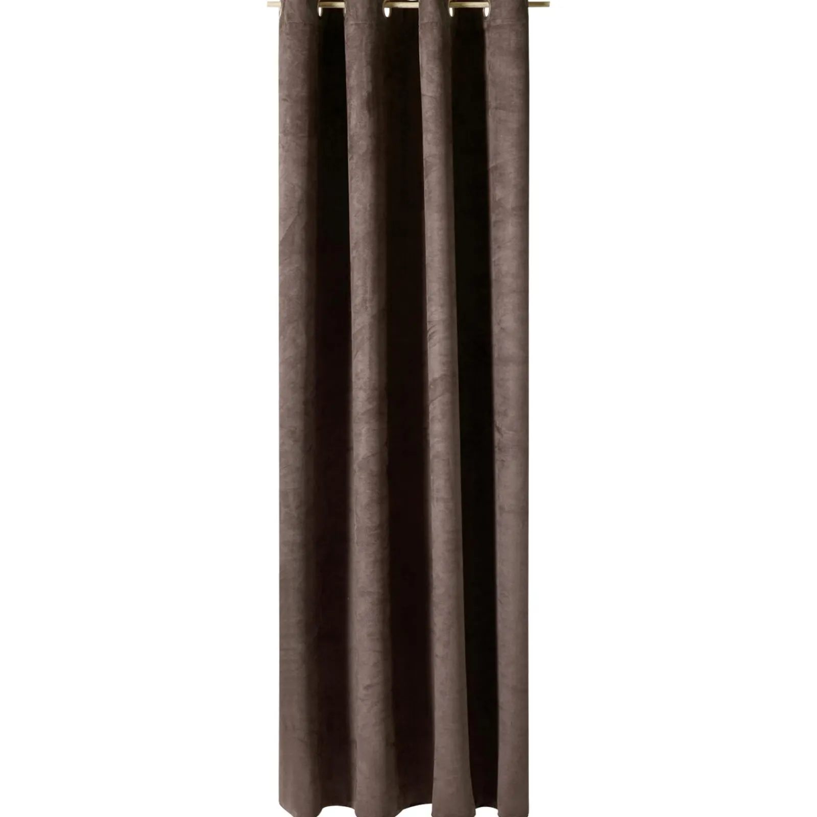 Clearance Rideau VELVET coloris taupe 140 x 260 cm - Rideaux