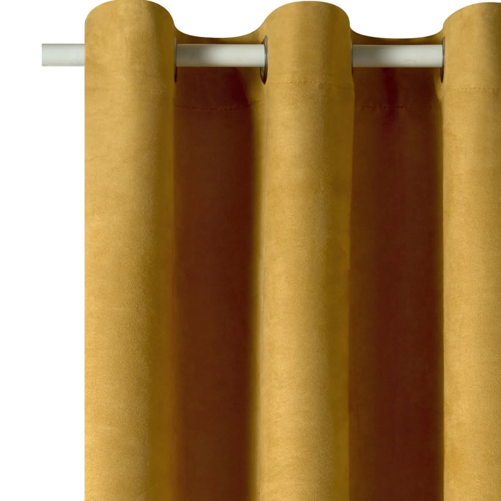 Online Rideau VELVET coloris ocre 140 x 260 cm - Rideaux