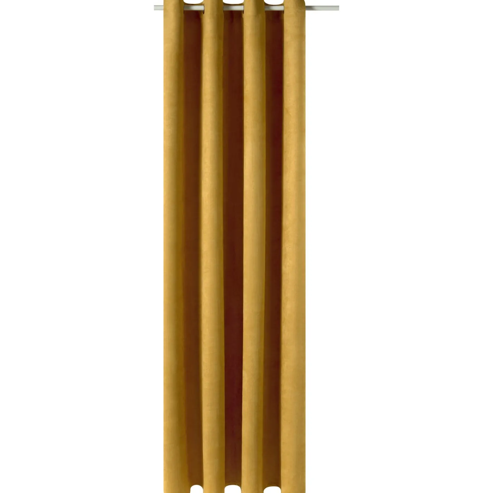 Online Rideau VELVET coloris ocre 140 x 260 cm - Rideaux