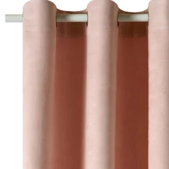 Sale Rideau VELVET coloris blush 140 x 260 cm - Rideaux