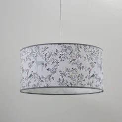 Discount Suspension THE ENCHANTED FOREST blanc 19 x 39 cm - Enfant Luminaires Enfant|Suspensions