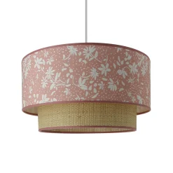 Online Suspension ZOÉ coloris rose doux 20 x 38 cm - Suspensions
