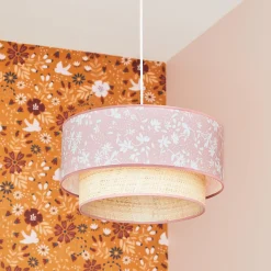 Online Suspension ZOÉ coloris rose doux 20 x 38 cm - Suspensions