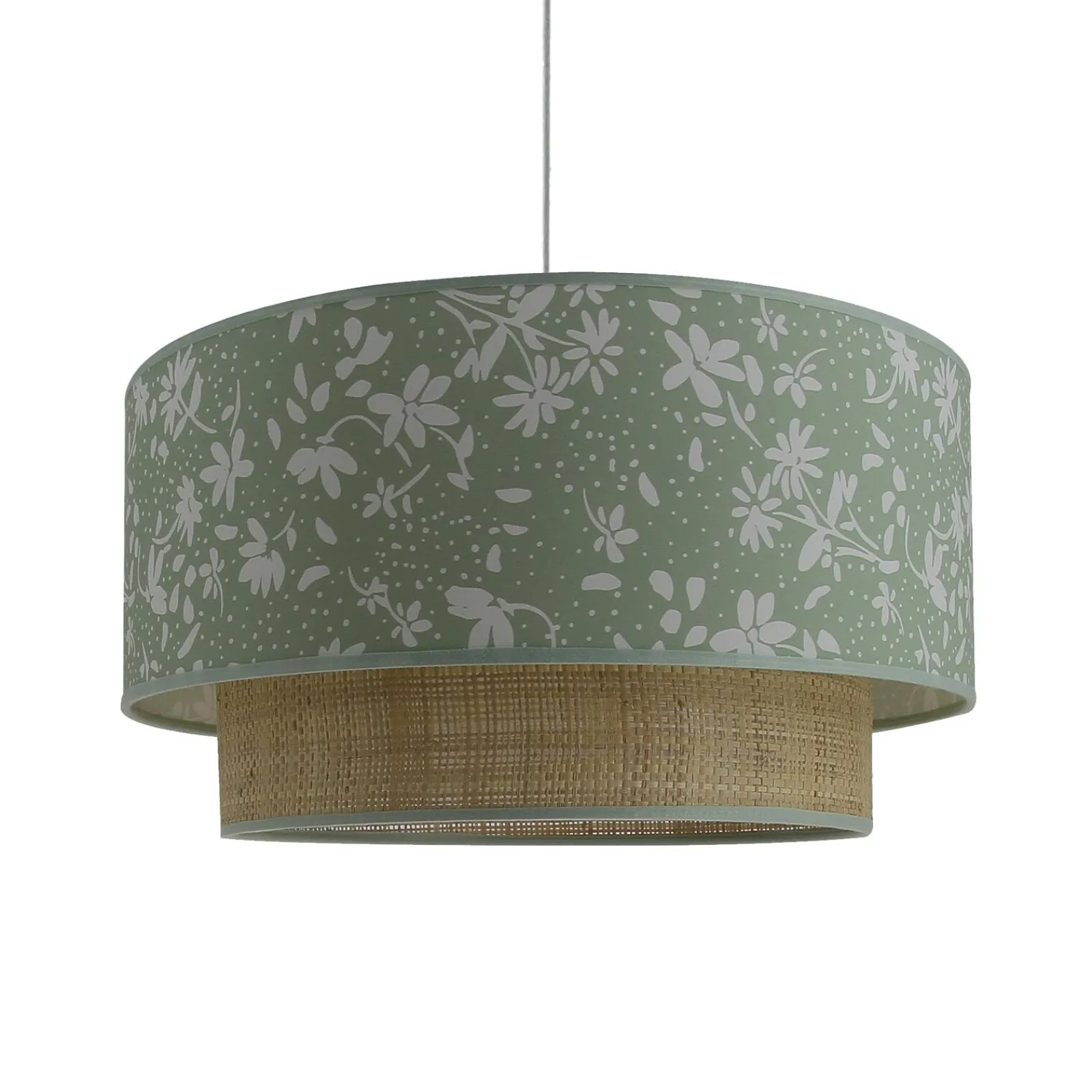 Sale Suspension ZOÉ coloris vert de gris 20 x 38 cm - Suspensions