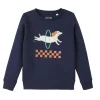 Hot Sweat sans capuche CHACHIEN coloris bleu marine - Vêtements