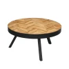 Outlet Table basse FARROW coloris Teck naturel - Tables