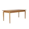 Sale Table de salle à manger FIGARI chêne clair 150 x 85 cm - Tables