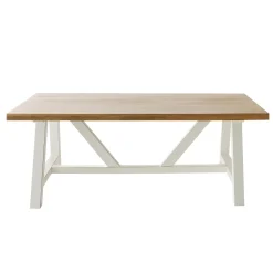 Hot Table de salle à manger ETRETAT naturel 100 x 200 cm - Tables