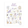 Best Tableau ABECEDAIRE JE SUIS UNE PRINCESSE multicolore - Enfant Déco Murale Enfant|Tableaux Et Affiches