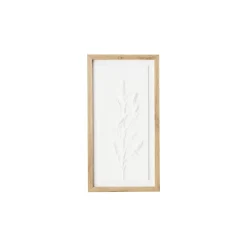 Sale Tableau embelli FLORA coloris blanc - Tableaux Et Affiches