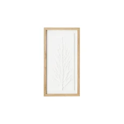 Online Tableau embelli FLORA coloris blanc - Tableaux Et Affiches