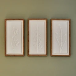 Online Tableau embelli FLORA coloris blanc - Tableaux Et Affiches