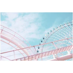 New Tableau en plexiglas ROLLERCOASTER 120 x 80 cm - Tableaux Et Affiches
