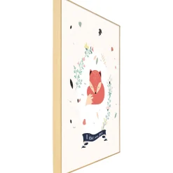 Outlet Tableau FOREST LAND coloris beige - Enfant Puériculture|Déco Murale Enfant