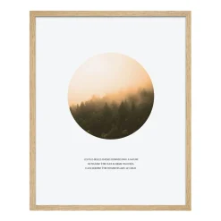 Fashion Tableau FORET RONDE coloris blanc - Tableaux Et Affiches