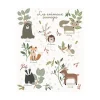 Sale Tableau LES ANIMAUX SAUVAGES coloris multicolore - Enfant Déco Murale Enfant|Tableaux Et Affiches