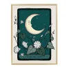 Outlet Tableau MOON coloris vert - Tableaux Et Affiches