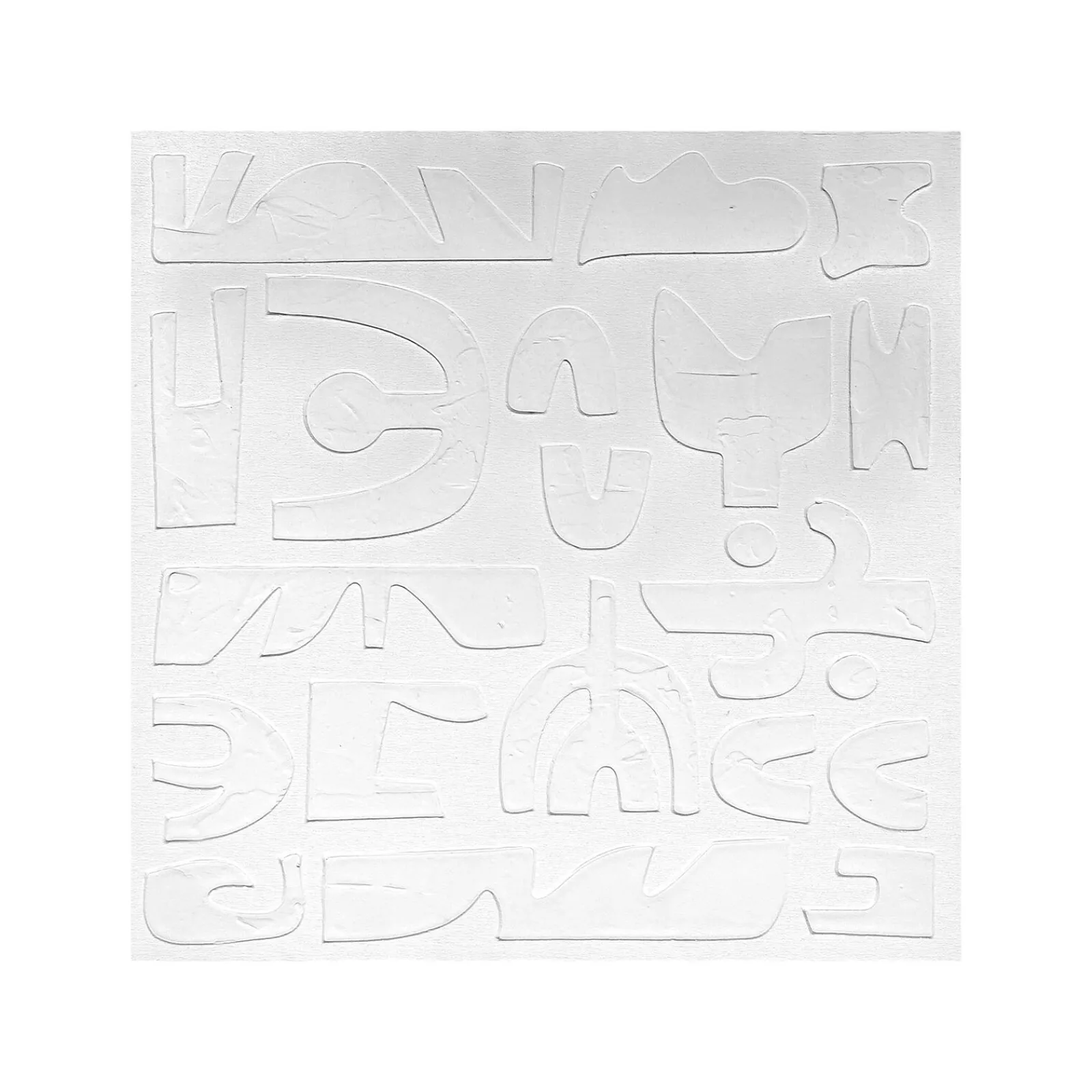 Outlet Tableau NAHIMA coloris blanc cassé - Tableaux Et Affiches