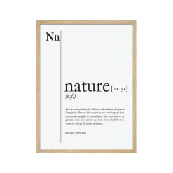 Discount Tableau NATURE coloris blanc - Tableaux Et Affiches