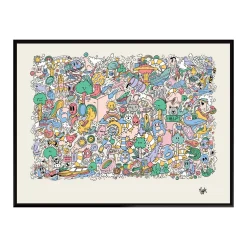 Best Tableau STREET ART coloris multicolore - Tableaux Et Affiches