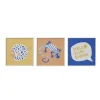 Outlet Tableau TRIPTYQUE DES DUNES bleu / terracotta / jaune - Enfant Déco Murale Enfant|Tableaux Et Affiches