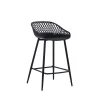 Online Tabouret de plan de travail HEWITT coloris noir - Chaises Et Tabourets