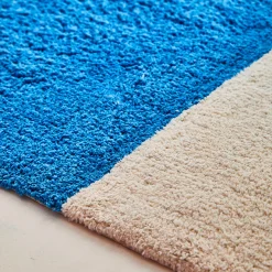 Clearance Tapis BUGLE coloris bleu 120 x 170 cm - Tapis