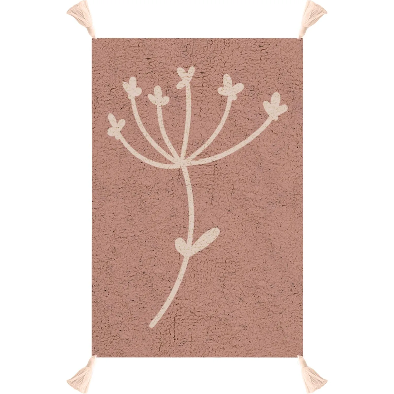 Best Tapis SUAVE coloris rose 60 x 90 cm - Enfant Textile De Maison Enfant|Tapis