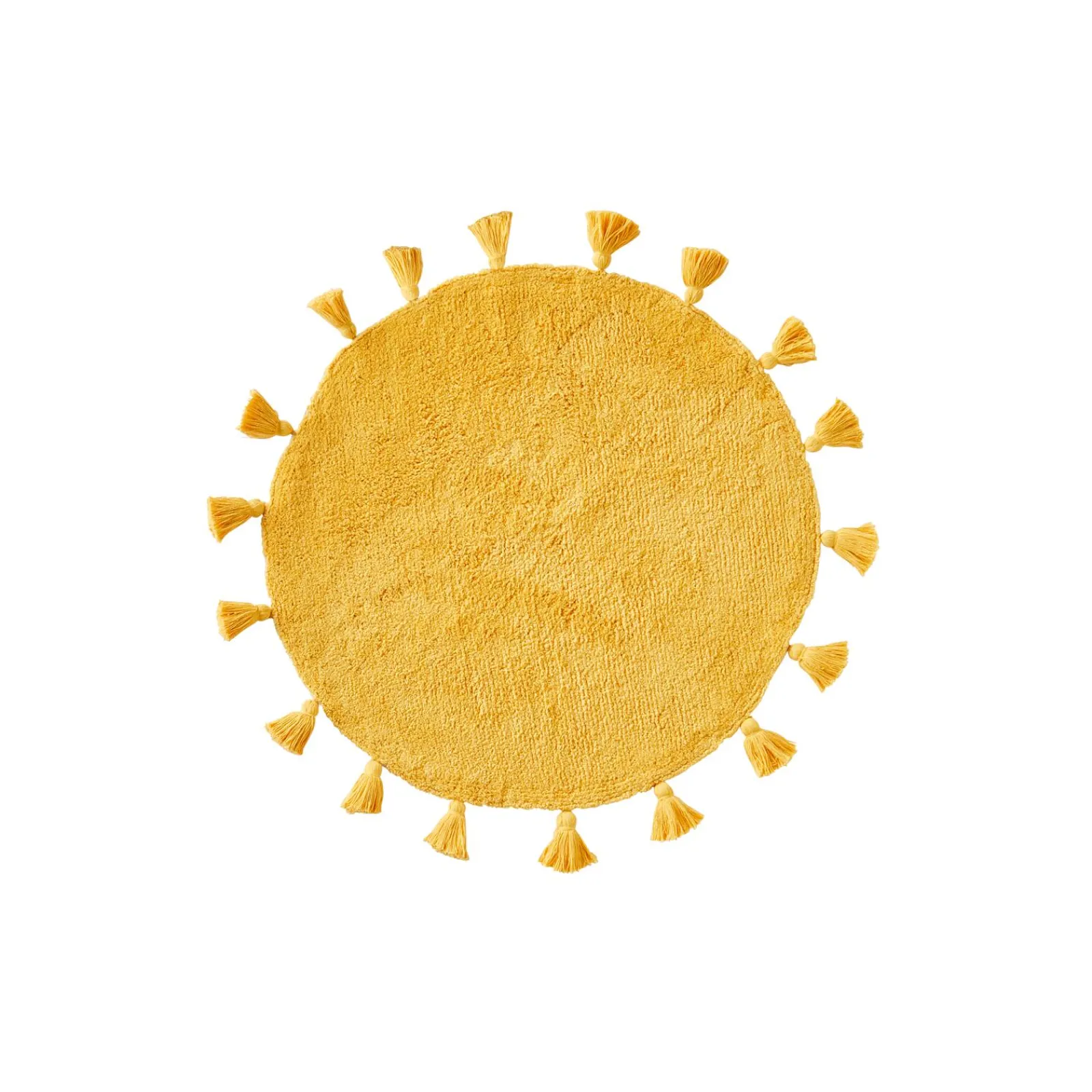 New Tapis SUNSHINE coloris jaune soleil - Enfant Textile De Maison Enfant|Tapis