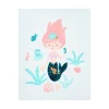 Sale Toile embellie SIRENINA 40 x 50 cm - Enfant Déco Murale Enfant|Tableaux Et Affiches