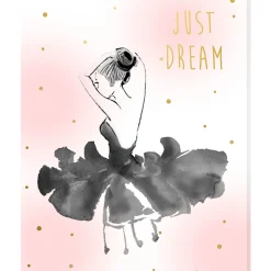 Best Toile imprimée BALLET STARS 40 x 50 cm - Enfant Déco Enfant|Déco Murale Enfant