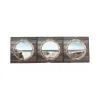 Sale Triptyque HUBLOT coloris Marron, Bleu - Tableaux Et Affiches