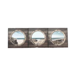 Sale Triptyque HUBLOT coloris Marron, Bleu - Tableaux Et Affiches