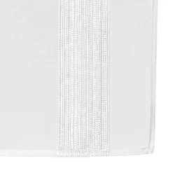 Fashion Vitrage PINGALA coloris blanc 45 x 160 cm - Voilages, Vitrages, Stores Et Accessoires|Rideaux
