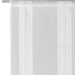 Discount Vitrage PINGALA coloris blanc 60 x 160 cm - Voilages, Vitrages, Stores Et Accessoires|Rideaux