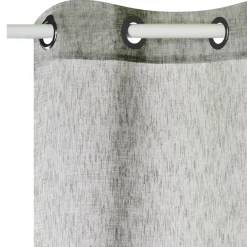Fashion Voilage DIRITTO coloris sauge 140 x 240 cm - Voilages, Vitrages, Stores Et Accessoires|Rideaux