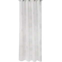 Hot Voilage ESSENTIEL coloris blanc 140 x 240 cm - Voilages, Vitrages, Stores Et Accessoires|Rideaux