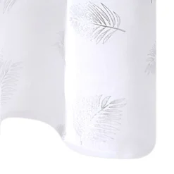 Hot Voilage FUEGO coloris blanc 140 x 240 cm - Voilages, Vitrages, Stores Et Accessoires|Rideaux