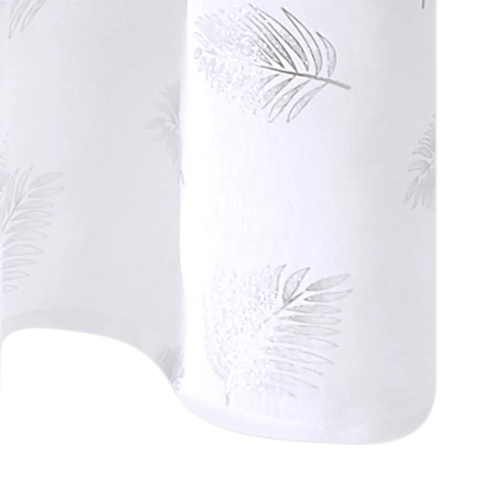 Hot Voilage FUEGO coloris blanc 140 x 240 cm - Voilages, Vitrages, Stores Et Accessoires|Rideaux