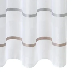 New Voilage GALEA coloris gris 140 x 240 cm - Voilages, Vitrages, Stores Et Accessoires|Rideaux