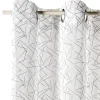 Fashion Voilage HALO coloris blanc 140 x 240 cm - Voilages, Vitrages, Stores Et Accessoires|Rideaux