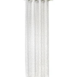 Fashion Voilage HALO coloris blanc 140 x 240 cm - Voilages, Vitrages, Stores Et Accessoires|Rideaux