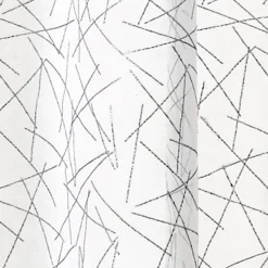 Fashion Voilage HALO coloris blanc 140 x 240 cm - Voilages, Vitrages, Stores Et Accessoires|Rideaux