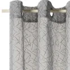 Discount Voilage HALO coloris gris 140 x 240 cm - Voilages, Vitrages, Stores Et Accessoires|Rideaux