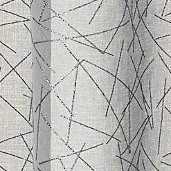 Discount Voilage HALO coloris gris 140 x 240 cm - Voilages, Vitrages, Stores Et Accessoires|Rideaux