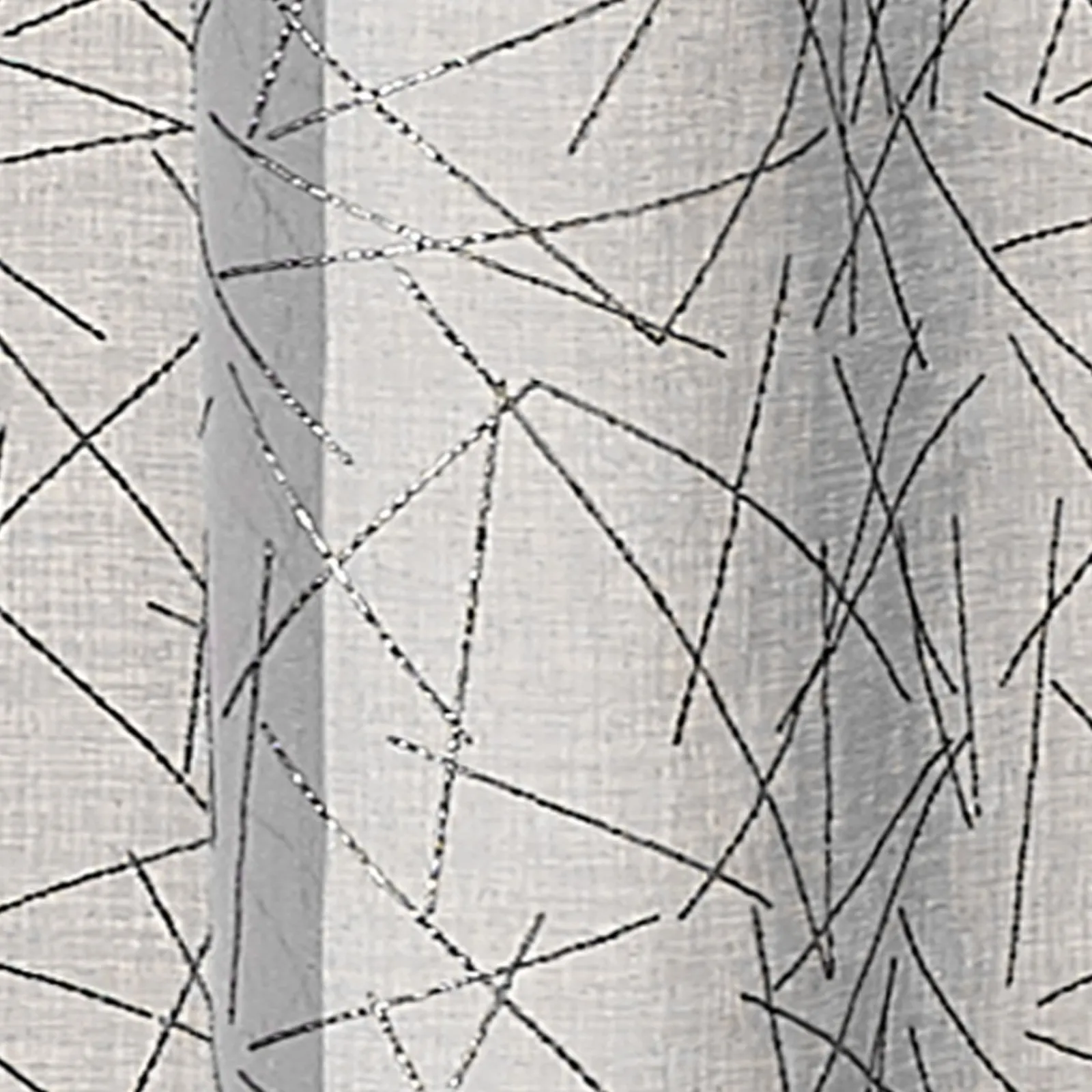 Discount Voilage HALO coloris gris 140 x 240 cm - Voilages, Vitrages, Stores Et Accessoires|Rideaux