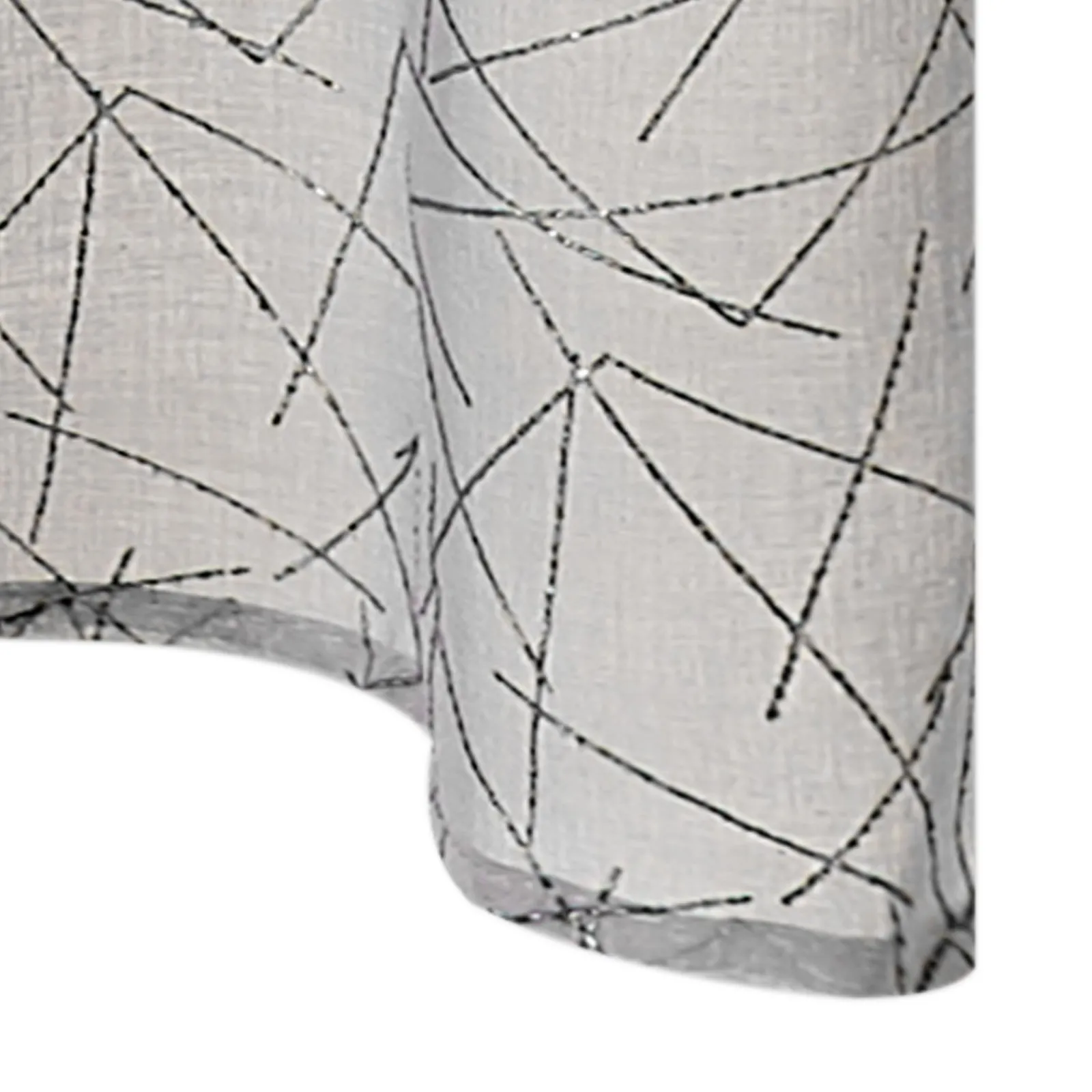 Discount Voilage HALO coloris gris 140 x 240 cm - Voilages, Vitrages, Stores Et Accessoires|Rideaux