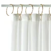 Discount Voilage IRIBE coloris blanc 140 x 240 cm - Voilages, Vitrages, Stores Et Accessoires|Rideaux