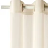 Online Voilage ISADORA coloris beige 140 x 240 cm - Voilages, Vitrages, Stores Et Accessoires|Rideaux